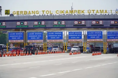 Daftar Gerbang Exit Tol dan Rest Area Jalan Tol Jakarta-Cikampek 